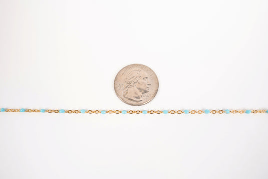 Reef - 18K Gold PVD Turquoise