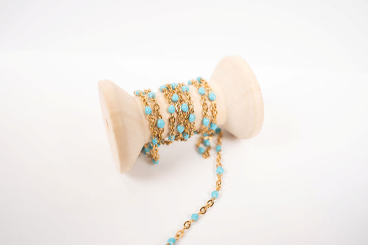 Reef - 18K Gold PVD Turquoise