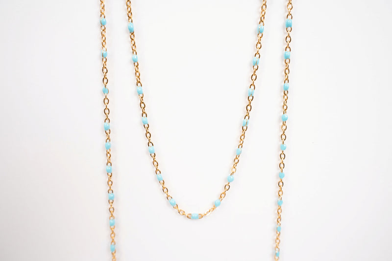 Load image into Gallery viewer, Reef - 18K Gold PVD Turquoise
