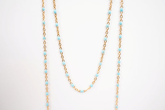 Reef - 18K Gold PVD Turquoise
