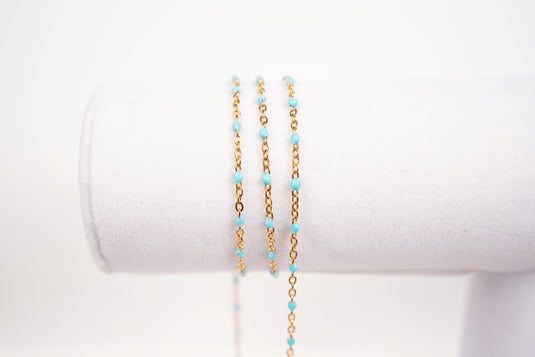 Reef - 18K Gold PVD Turquoise