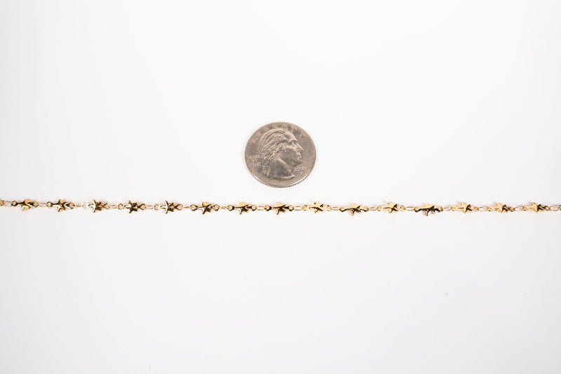 Load image into Gallery viewer, Celine - 18K Gold PVD Star Connector Chain
