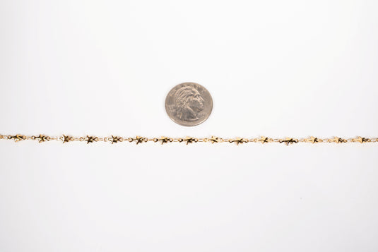 Celine - 18K Gold PVD Star Connector Chain