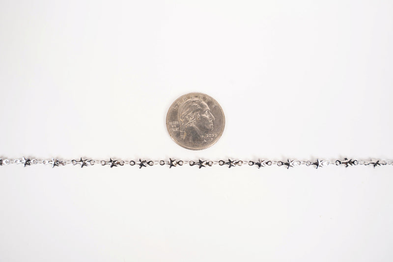 Load image into Gallery viewer, Electra - 18K Gold PVD Star Connector Chain
