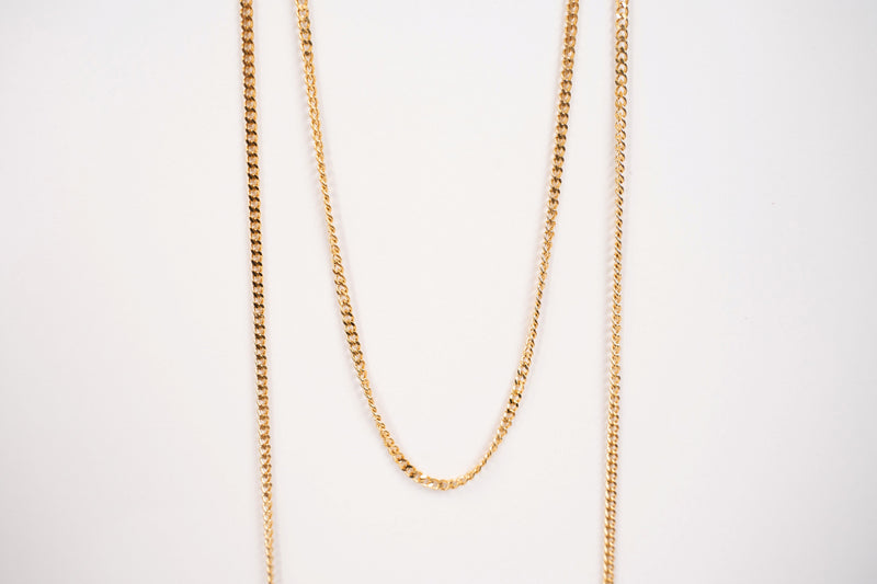 Load image into Gallery viewer, Purrari - 2mm Diamond Cut Curb Chain
