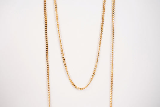 Purrari - 2mm Diamond Cut Curb Chain
