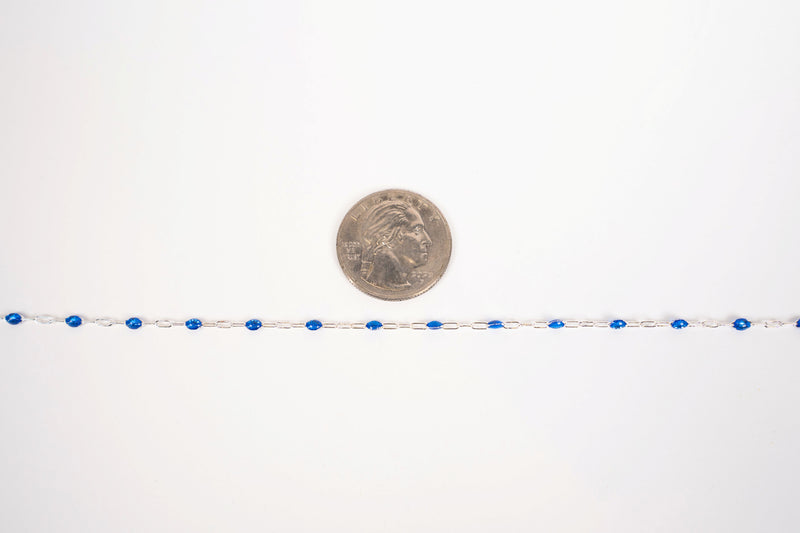 Cargue la imagen en el visor de la galería, Almirante - Esmalte de plata esterlina (azul)
