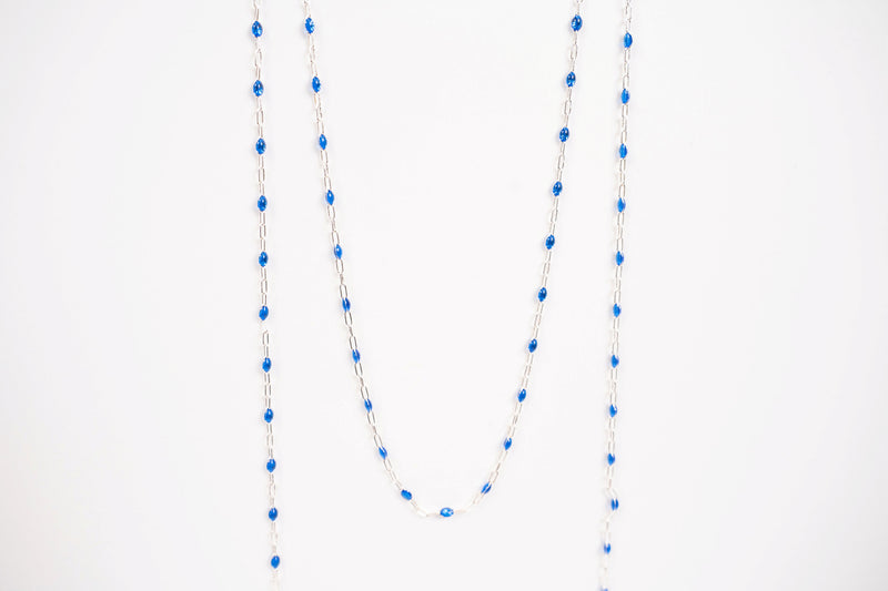 Cargue la imagen en el visor de la galería, Almirante - Esmalte de plata esterlina (azul)
