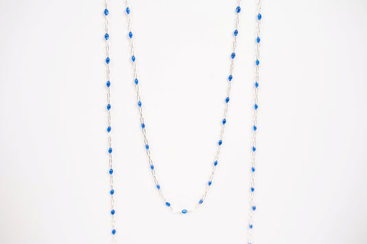 Almirante - Esmalte de plata esterlina (azul)