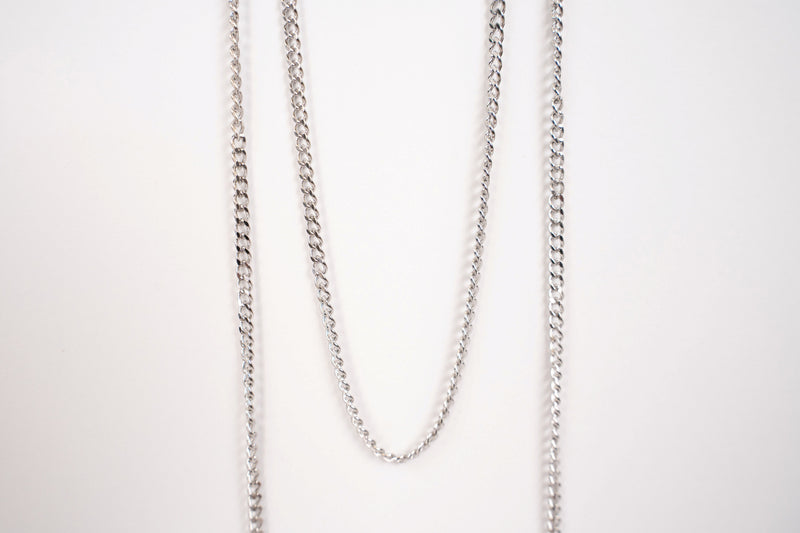 Load image into Gallery viewer, Stringray - 2mm Diamond Cut Curb Chain
