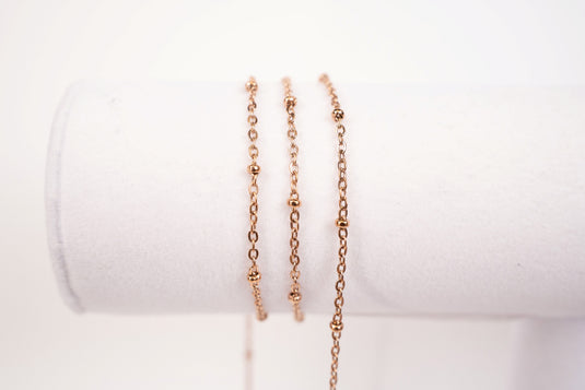TNT - 2.5mm 18K Gold PVD Rose